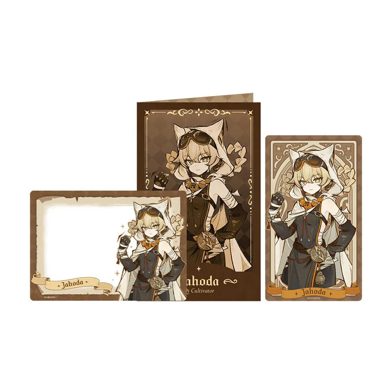 Genshin Impact Tabletop Troupe Jahoda collector card set