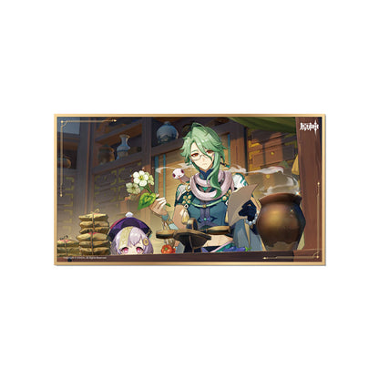 Genshin Impact Tales Series art card Baizhu