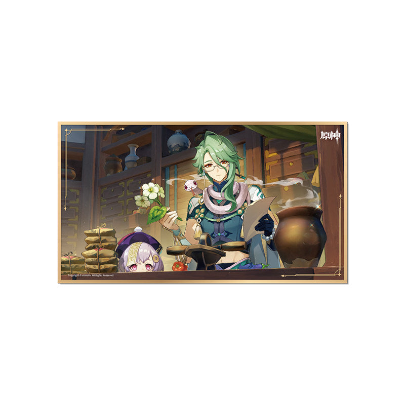 Genshin Impact Tales Series art card Baizhu