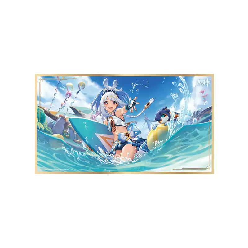Genshin Impact Tales Series art card Mualani