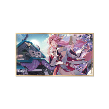 Genshin Impact Tales Series art card Yae Miko