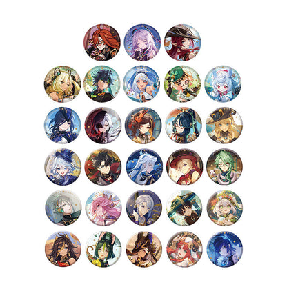 Genshin Impact Tales Series character badges full lineup display