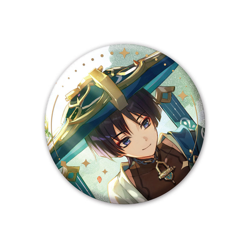 Genshin Impact Tales Series character badge Scaramouche
