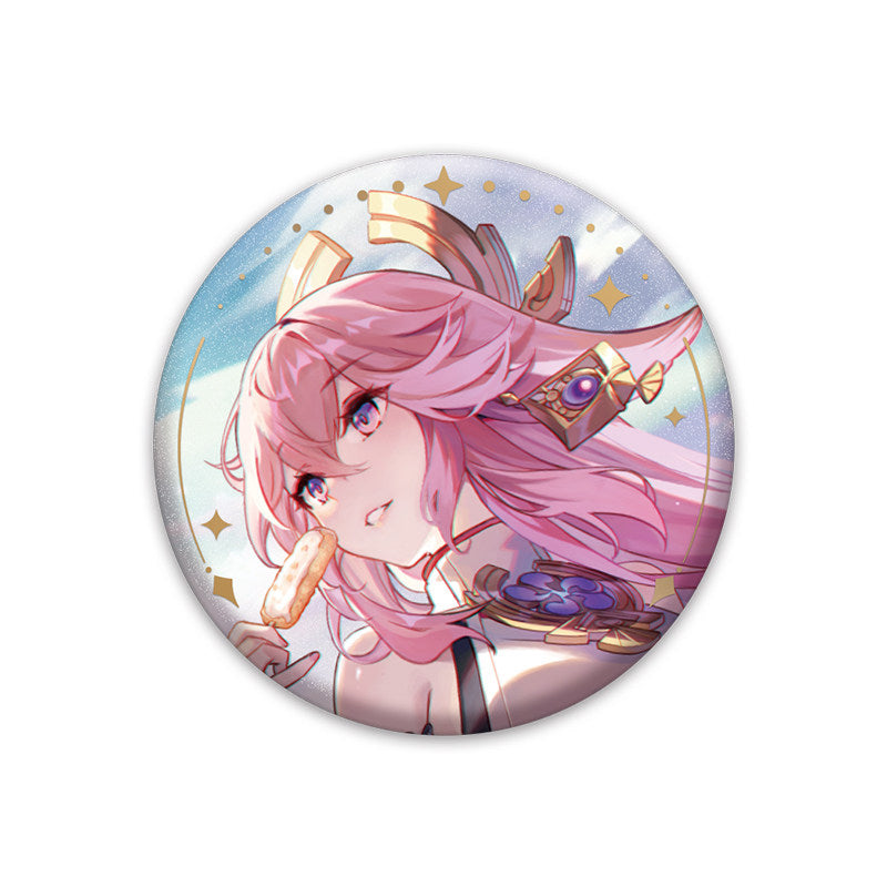 Genshin Impact Tales Series character badge Yae Miko