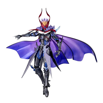 Tartaglia Foul Legacy action figure with purple cape and detailed armor
