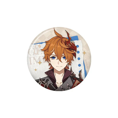 Genshin Impact Tartaglia Lightbox Chronicles Series Badge