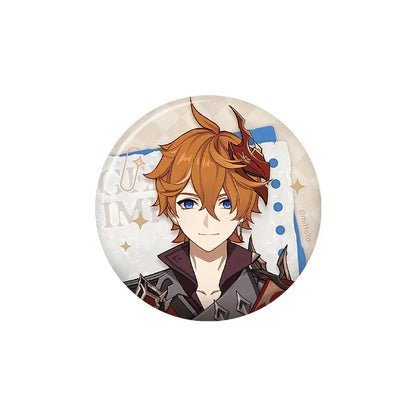 Genshin Impact Tartaglia Lightbox Chronicles Series Badge