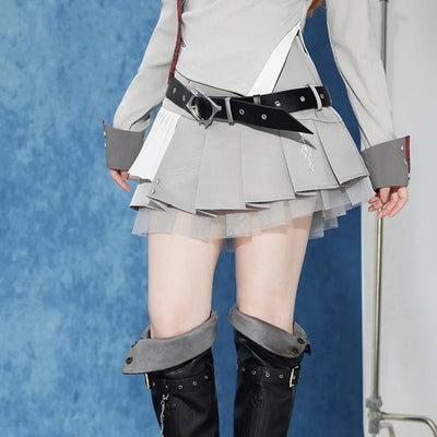 Tartaglia themed pleated skirt from the Genshin Impact Impression Series