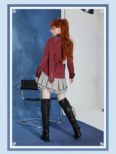 Tartaglia tall boots angled and side product views