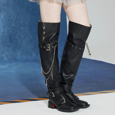 Genshin Impact Tartaglia Themed Impression Series tall boots