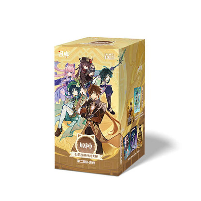 Genshin Impact TCG booster pack single pack design season two trading card pack