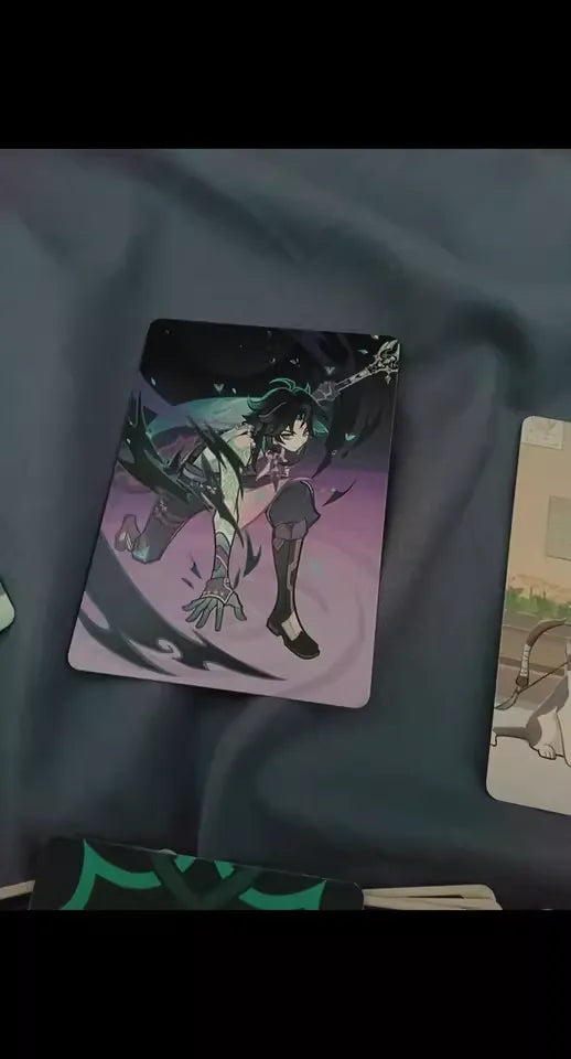 Genshin Impact TCG Team Deck Set – Cartas con Equipos de Personajes