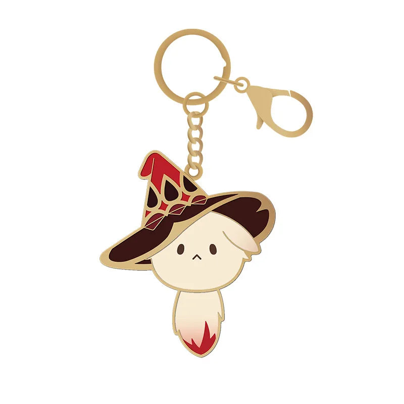 Genshin Impact Tea Party Alice metal charm