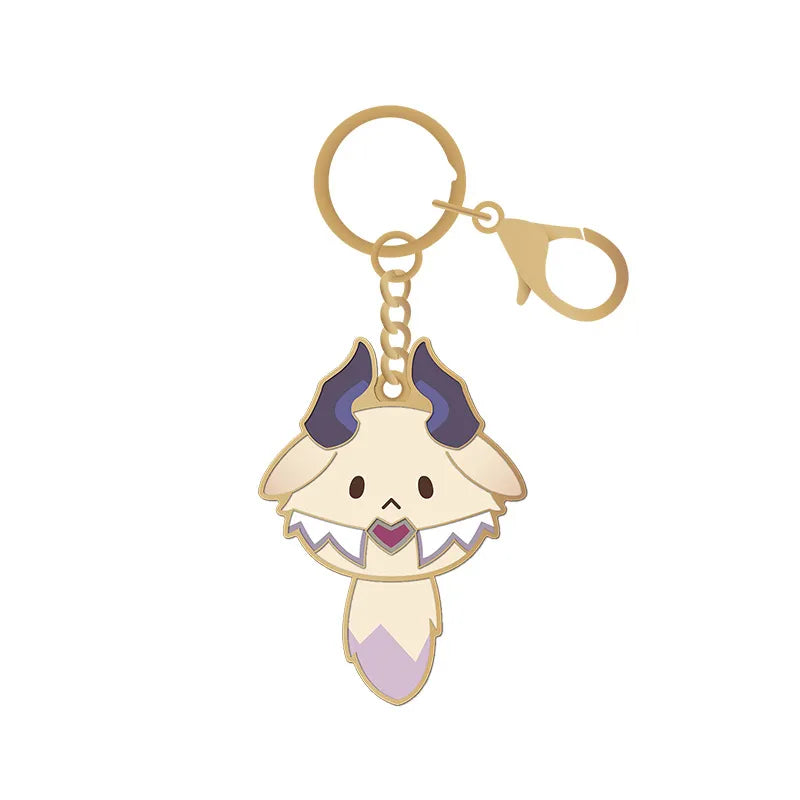 Genshin Impact Tea Party Durin metal charm