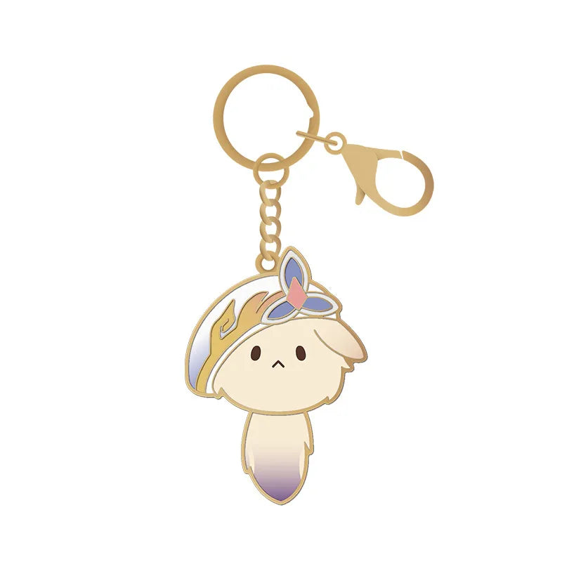 Genshin Impact Tea Party Nicole metal charm