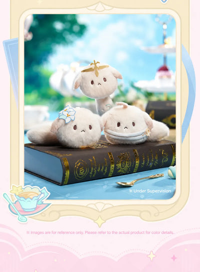 Genshin Impact Tea Party plush charm design and hanging cord details
