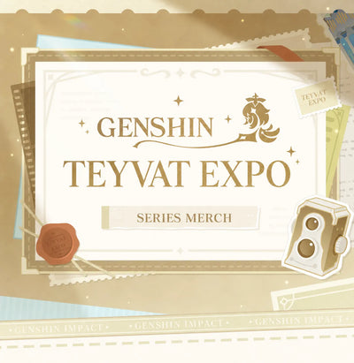 Genshin Impact Teyvat Expo Series chibi character badge collection