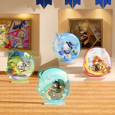 Genshin Impact Teyvat Expo Series chibi collectible merchandise for Genshin Impact fans
