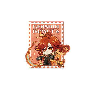 Genshin Impact Teyvat Expo Series Mavuika Magic Sticker