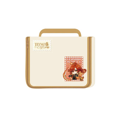 Genshin Impact Teyvat Expo Series Mavuika Travel Toiletry Bag with Magic Sticker