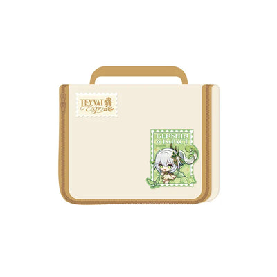 Genshin Impact Teyvat Expo Series Nahida Travel Toiletry Bag with Magic Sticker