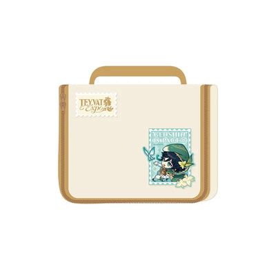 Genshin Impact Teyvat Expo Series Venti Travel Toiletry Bag with Magic Sticker