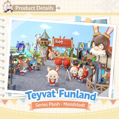 Genshin Impact plush material and size details Teyvat Funland series