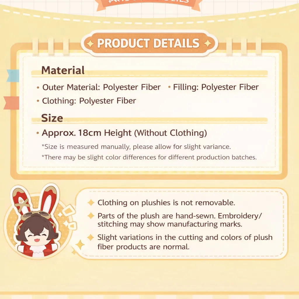 Genshin Impact plush product details overview Teyvat Funland Mondstadt series
