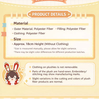 Genshin Impact plush product details overview Teyvat Funland Mondstadt series