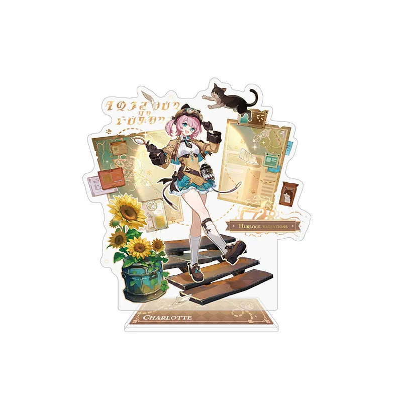Genshin Impact Teyvat Style Series Hurlock Variations Charlotte acrylic standee