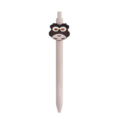 Genshin Impact Teyvat Zoo Diluc gel pen animal themed character design black ink stationery