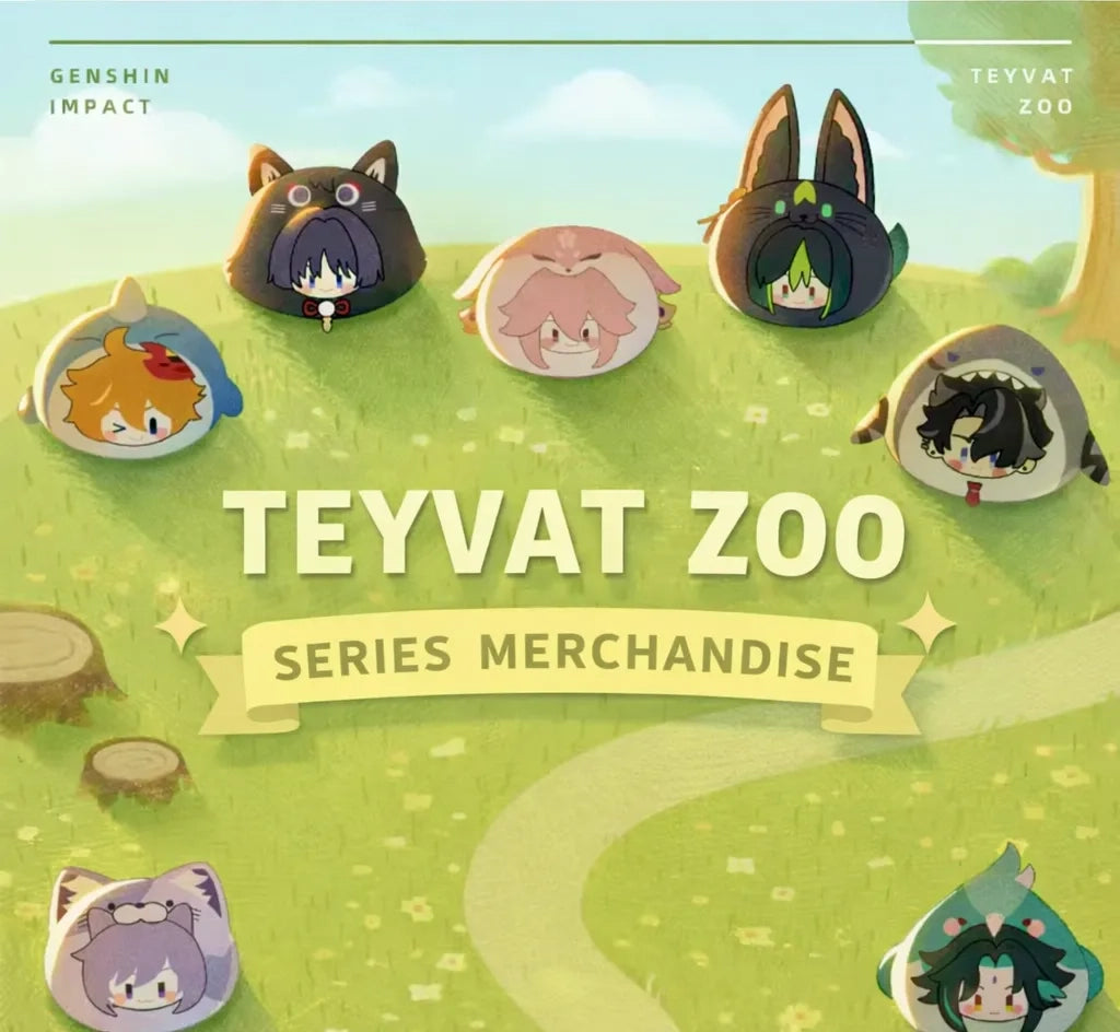 Genshin Impact Teyvat Zoo gel pen product information size material details