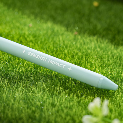 Genshin Impact Teyvat Zoo gel pen set aesthetic outdoor stationery showcase