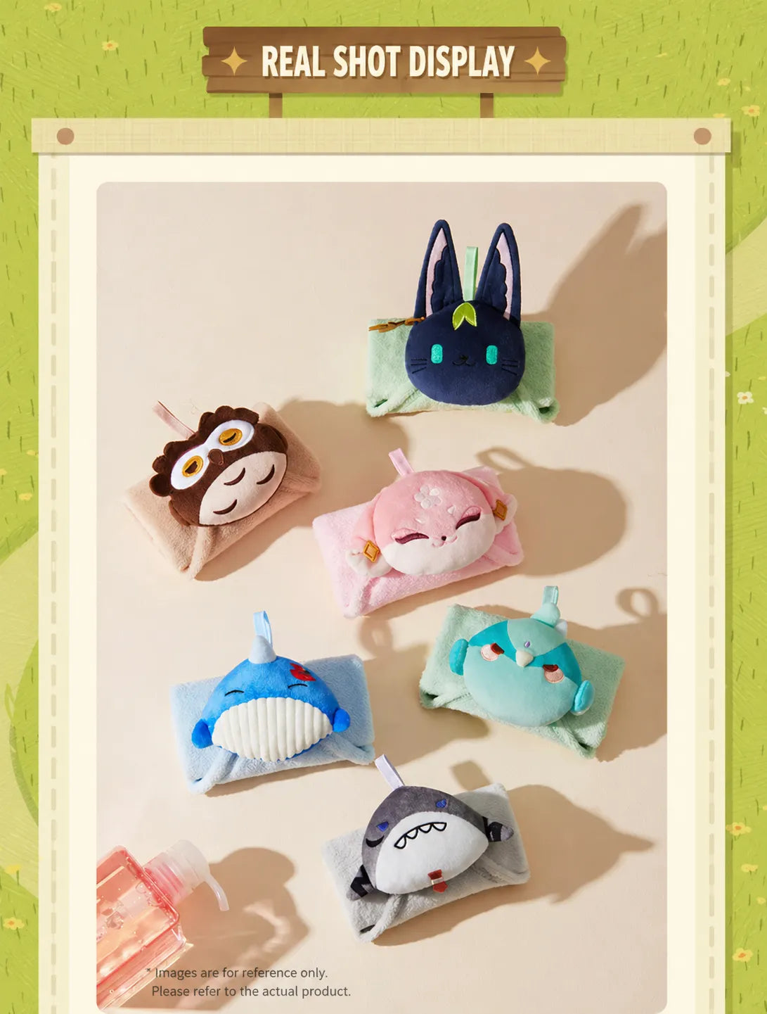 Genshin Impact Teyvat Zoo hanging towel hanging loop design usage
