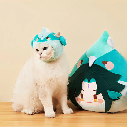 Genshin Impact Teyvat Zoo plush headwear pet wearing display cute styling