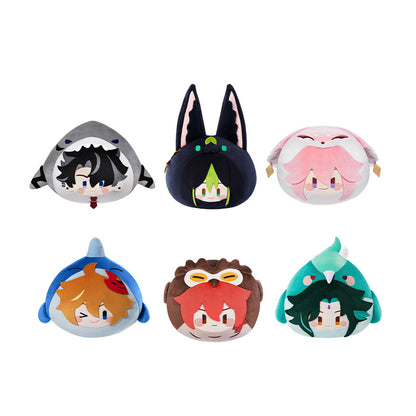 Genshin Impact Teyvat Zoo plush pillow collection all characters animal themed cushion display