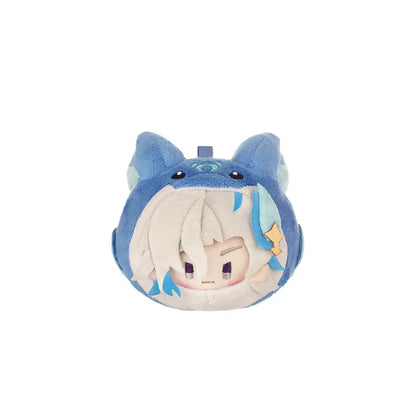 Genshin Impact Teyvat Zoo Series Neuvillette Plush Keychain Animal-Themed Collectible