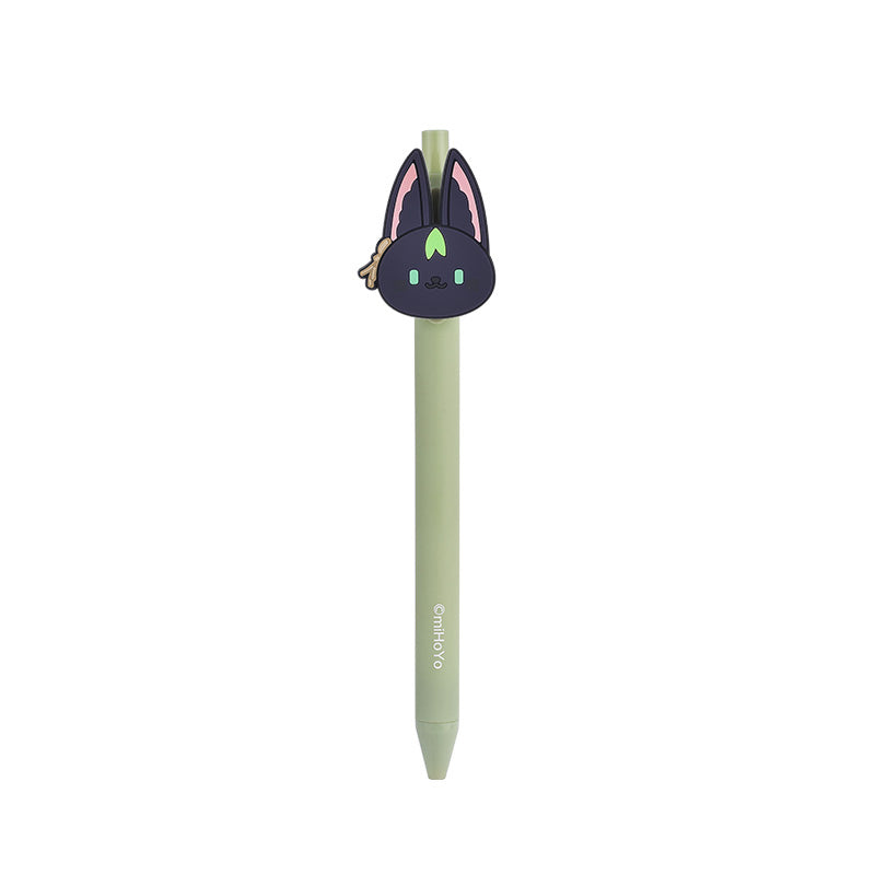 Genshin Impact Teyvat Zoo Tighnari gel pen animal themed character design black ink stationery