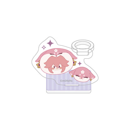 Genshin Impact Teyvat Zoo Yae Miko acrylic pen stand desk organizer character design
