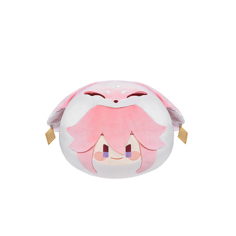 Genshin Impact Teyvat Zoo Yae Miko plush pillow animal themed character soft cushion