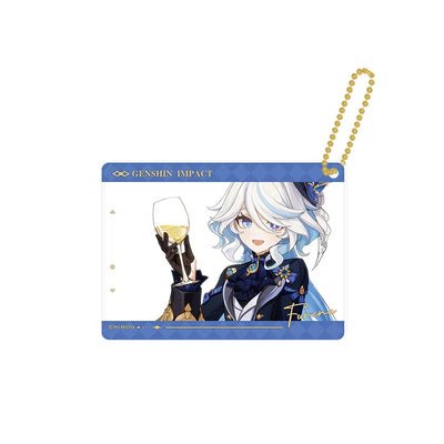 Genshin Impact The Long Way Home Series Furina acrylic card keychain
