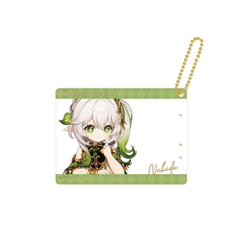 Genshin Impact The Long Way Home Series Nahida acrylic card keychain