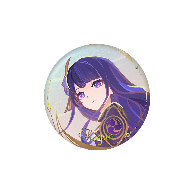 Genshin Impact The Long Way Home Series Raiden Shogun character badge