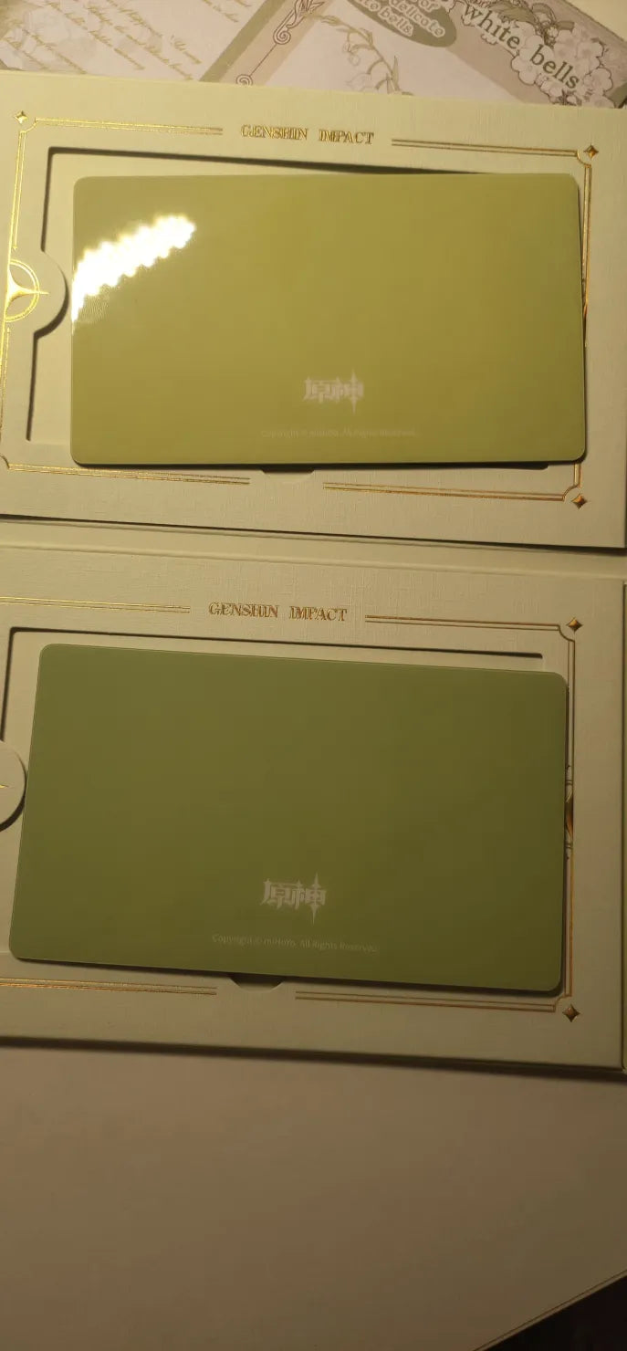 Genshin Impact The Long Way Home Series Badges & Collectible Card Sets