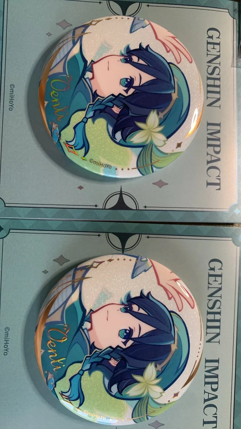 Genshin Impact The Long Way Home Series Badges & Collectible Card Sets