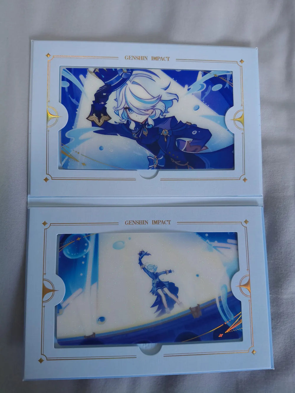 Genshin Impact The Long Way Home Series Badges & Collectible Card Sets