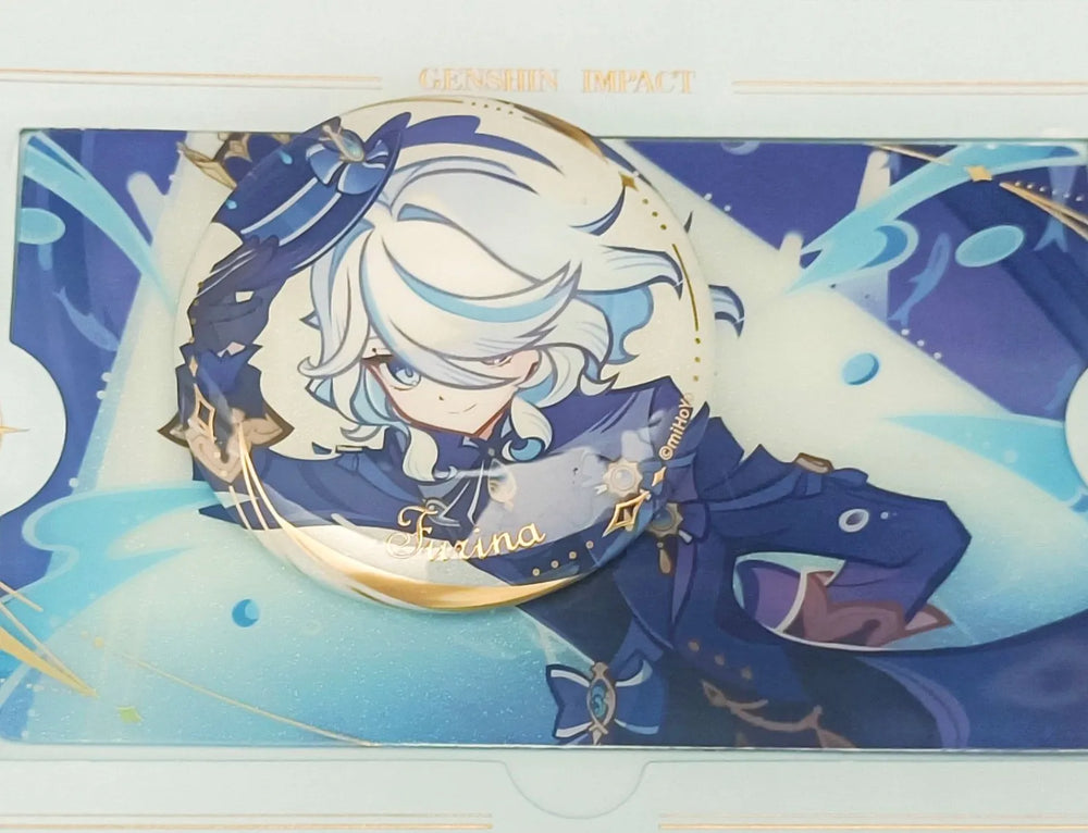 Genshin Impact The Long Way Home Series Badges & Collectible Card Sets
