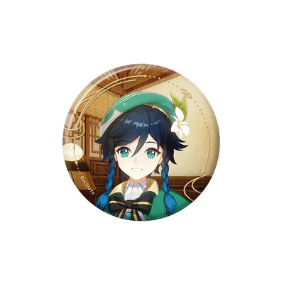 Genshin Impact The Long Way Home Series Venti character badge