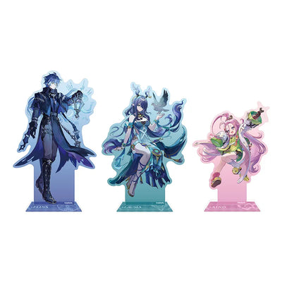 Genshin Impact The Moon Leads Home Series Acrylic Stands Featuring Flins, Lauma, and Aino