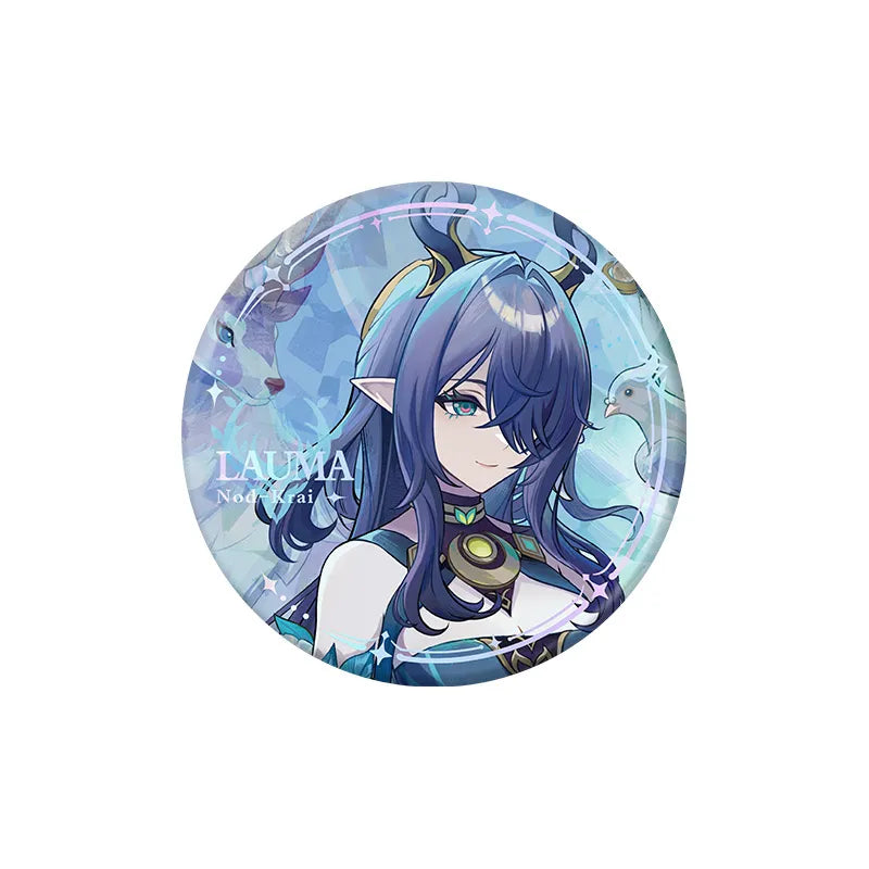 Genshin Impact The Moon Leads Home Series Lauma Character Badge